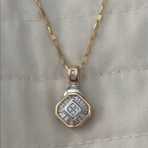 14kt Gold 1/2 karat pendant from Littmans!!